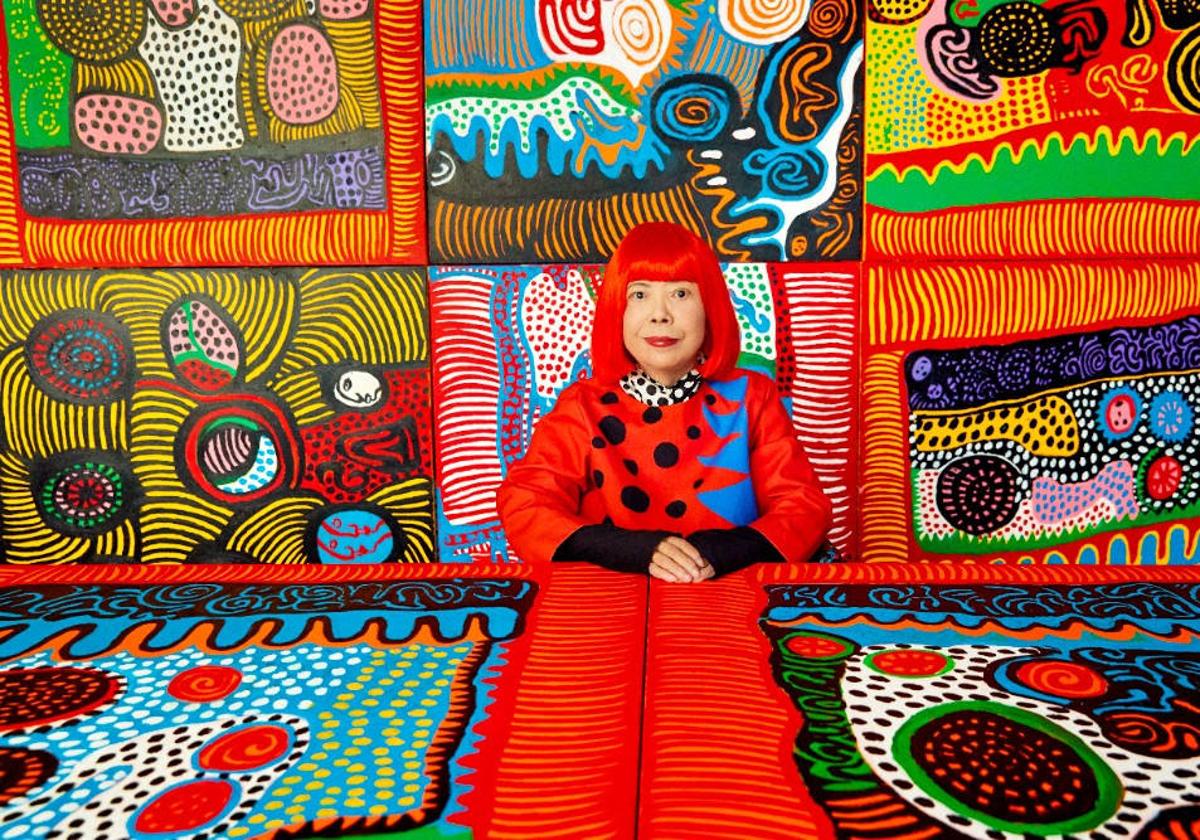 La artista Yayoi Kusama