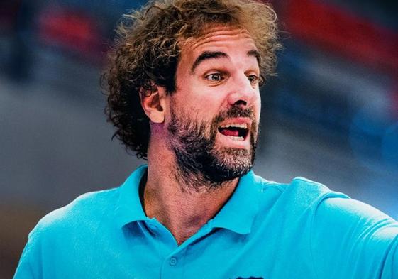 Roger Grimau, nuevo entrenador del Barcelona de baloncesto.