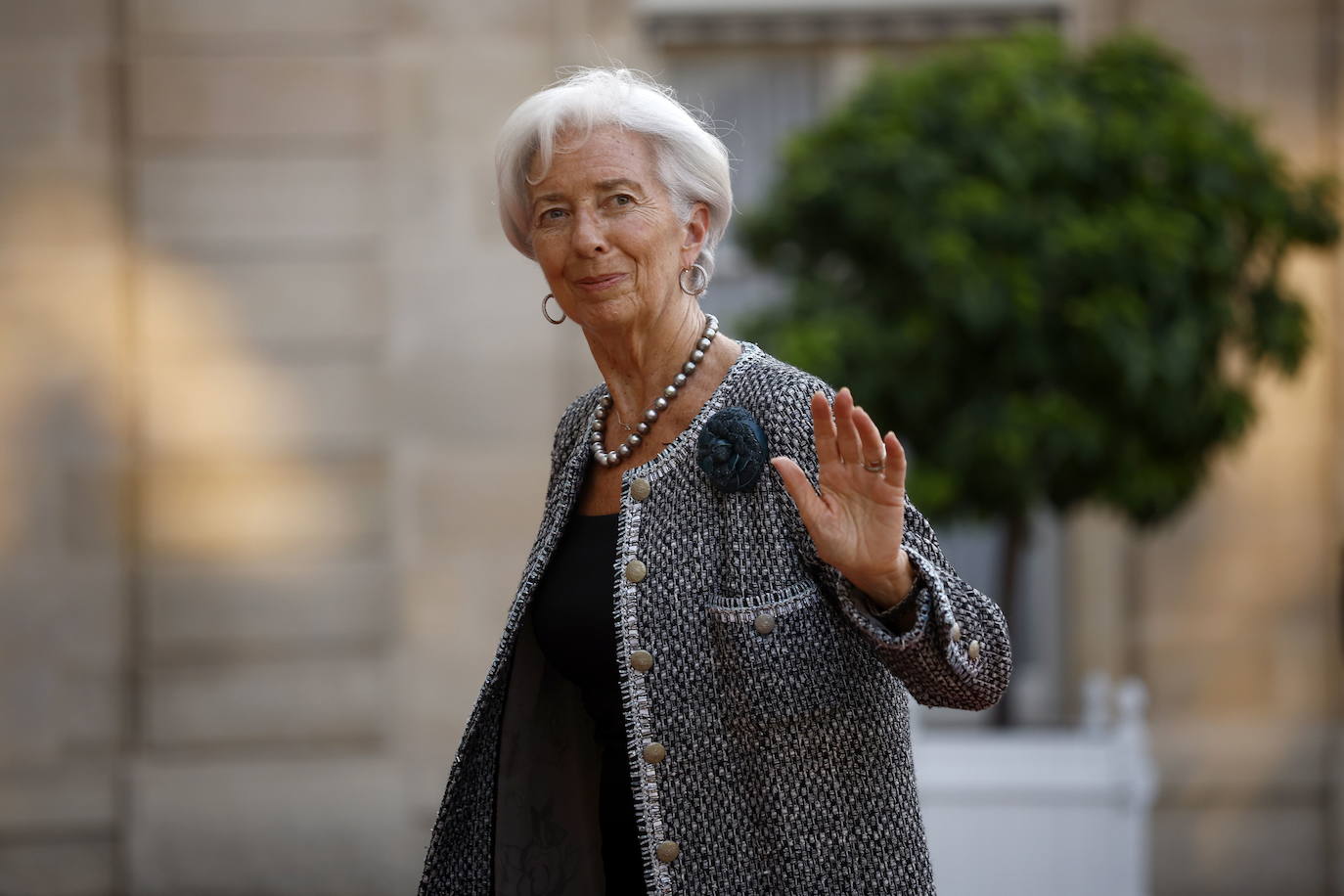 La presidenta del Banco Central Europeo, Christine Lagarde.