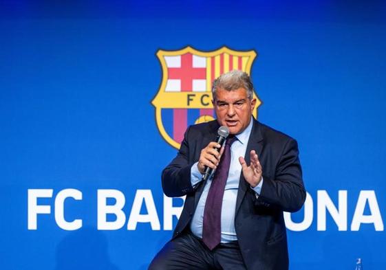 Joan Laporta, presidente del Barcelona.