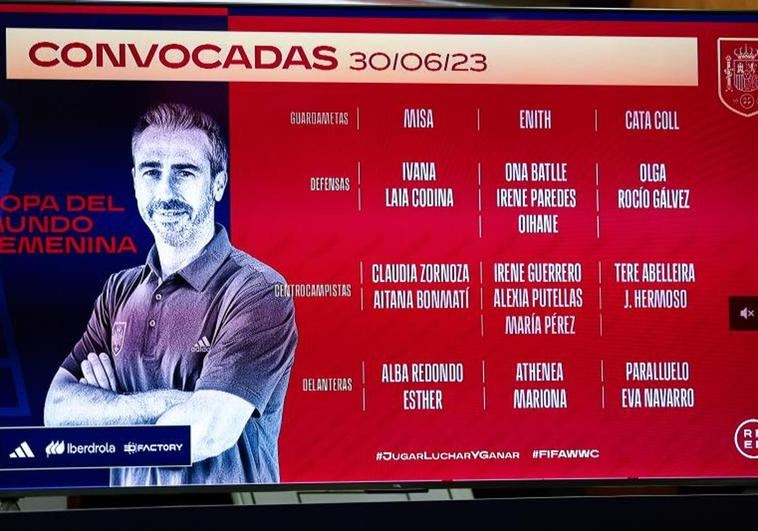 Vilda ya tiene a sus 23 jugadoras para «hacer historia» en el Mundial