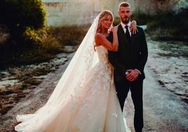 Edurne y De Gea, en una foto subida a sus redes sociales.