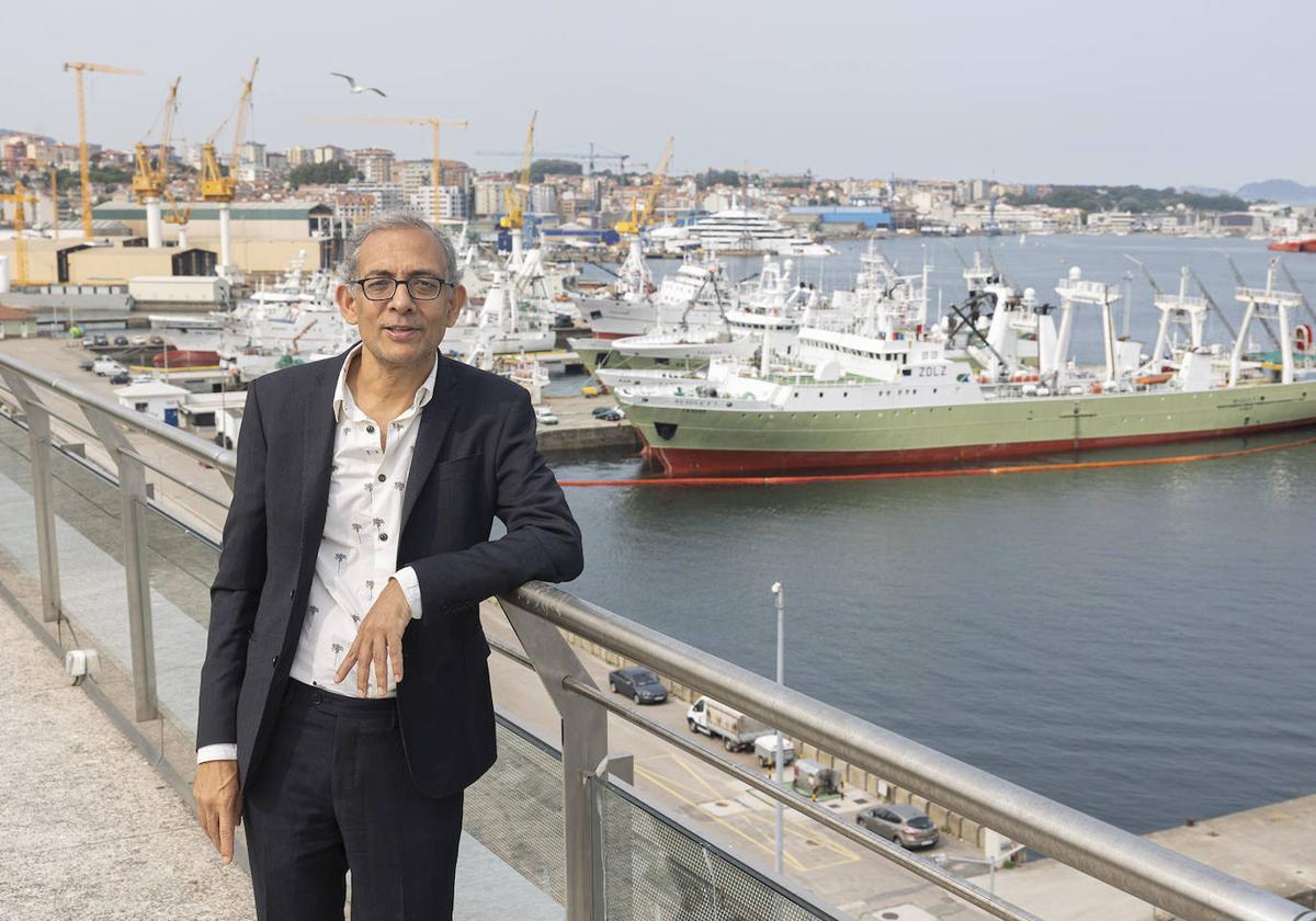 El Premio Nobel de Economía Banhijit Banerjee, esta semana en Vigo.