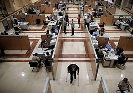 Oficina de la Agencia Tributaria.