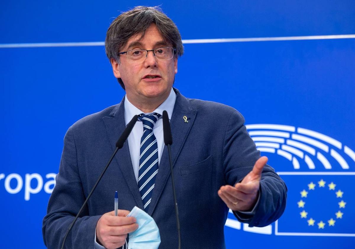 El expresidente catalán, Carles Puigdemont.