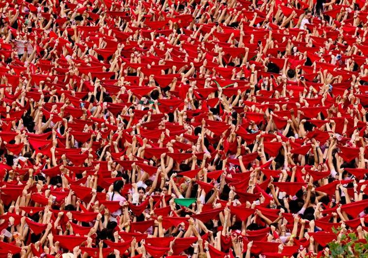 Así ha sido el chupinazo de San Fermín 2023