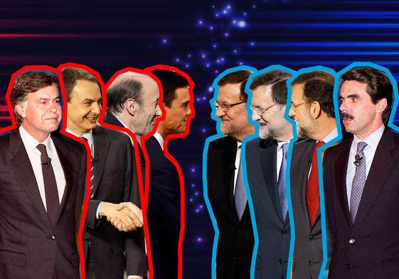 De la niña de Rajoy al «usted no es decente» de Sánchez: seis debates que hicieron saltar chispas