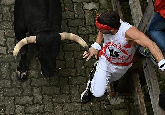 El primer encierro de San Fermín, en imágenes