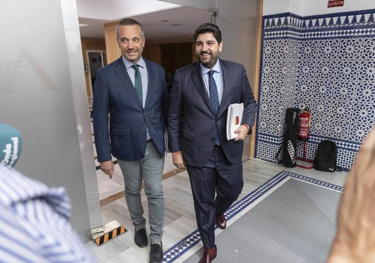 Fracasa el primer intento de investidura de López Miras en Murcia