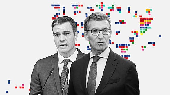 'Tracking' diario: El PP gana en 43 de las 52 provincias con el bipartidismo fortalecido