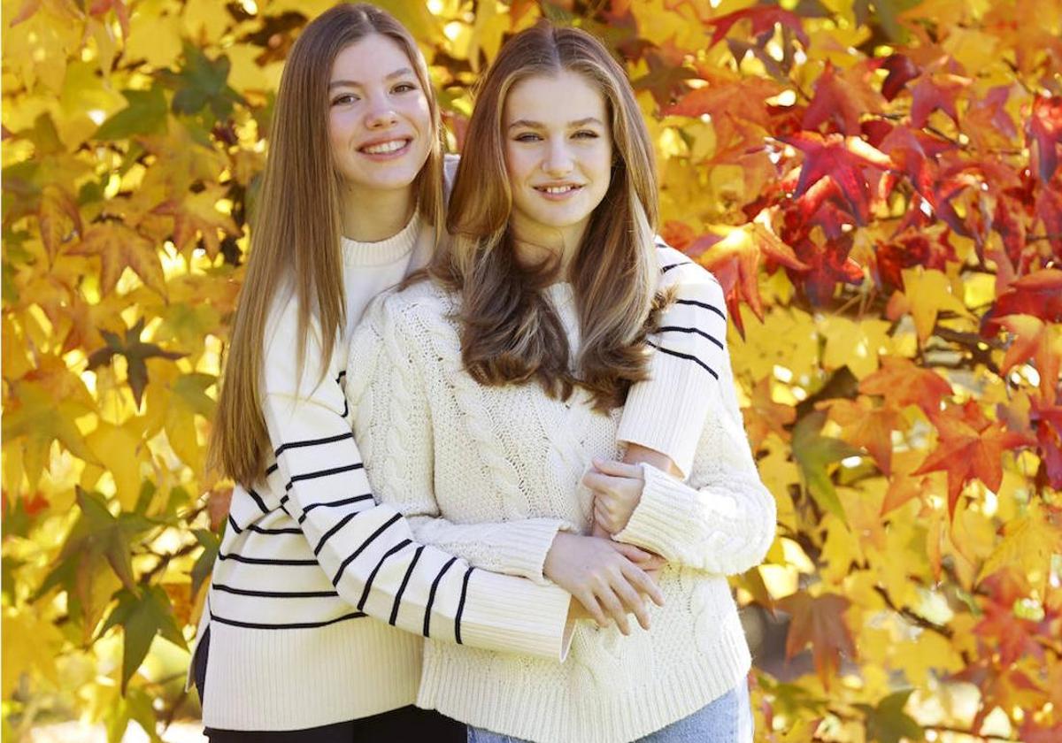 Leonor y Sofía, de vacaciones con sus primos en Mallorca