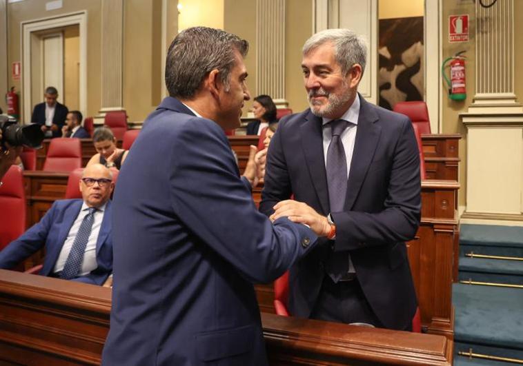 Fernando Clavijo recupera la presidencia de Canarias tras cuatro años en la oposición
