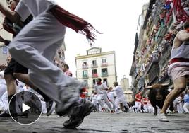 Así ha sido el sexto encierro de San Fermín