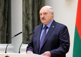 El presidente de Bielorrusia, Alexander Lukashenko.