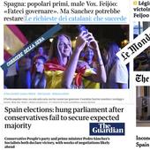 La prensa internacional habla de «incertidumbre política», «Sánchez resiste» y «fracaso de la ultraderecha»