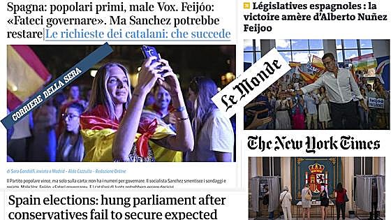 La prensa mundial habla de «bloqueo» y «fracaso de la ultraderecha»