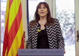 Laura Borràs, presidenta de Junts.