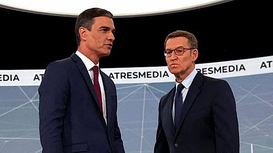 Sánchez y Feijóo libran una guerra de nervios con la Mesa del Congreso como primer test