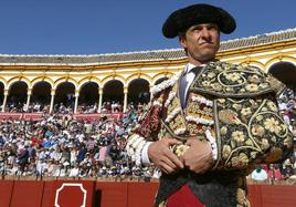 El Juli, en la Feria de Abril en la Maestranza de Sevilla