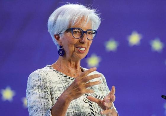 La presidenta del BCE, Christine Lagarde.