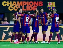 El Barça golea al Madrid en un amistoso con aroma a Champions