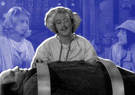 Gene Wilder, en 'El jovencito Frankenstein'.