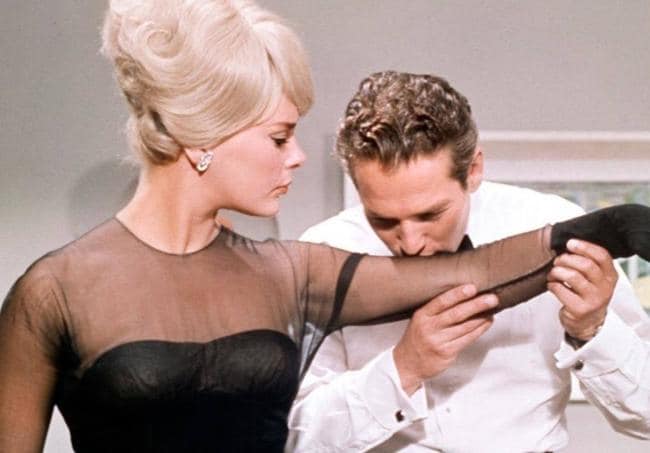 Elke Sommer y Paul Newman en 'El premio'.