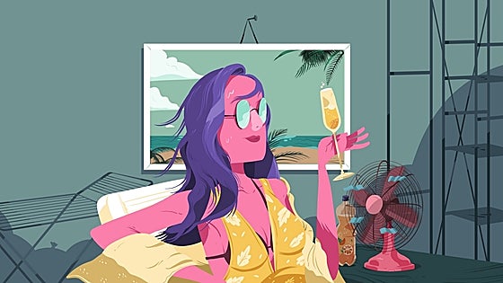 ...para presumir de verano inventado