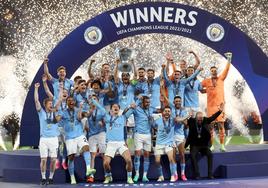 El Manchester City, último campeón de la Champions League.