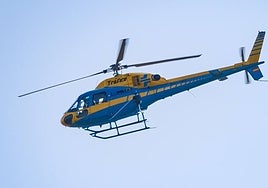 Los helicópteros Pegasus vigilan las carreteras