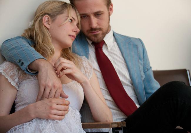 Michelle Williams y Ryan Gosling, en 'Blue Valentine'.