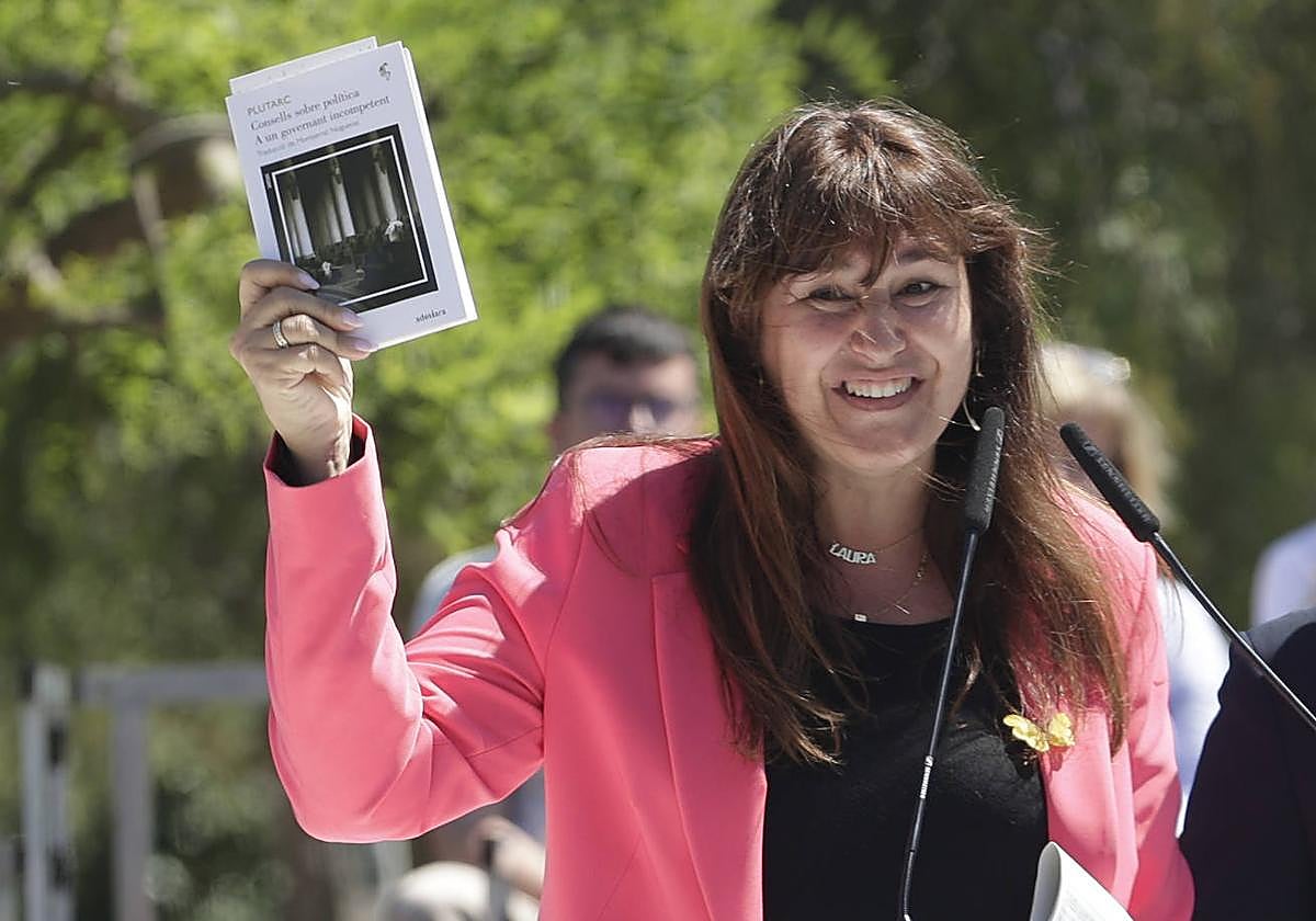 Laura Borràs, presidenta de Junts.
