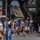 España arde de calor en agosto