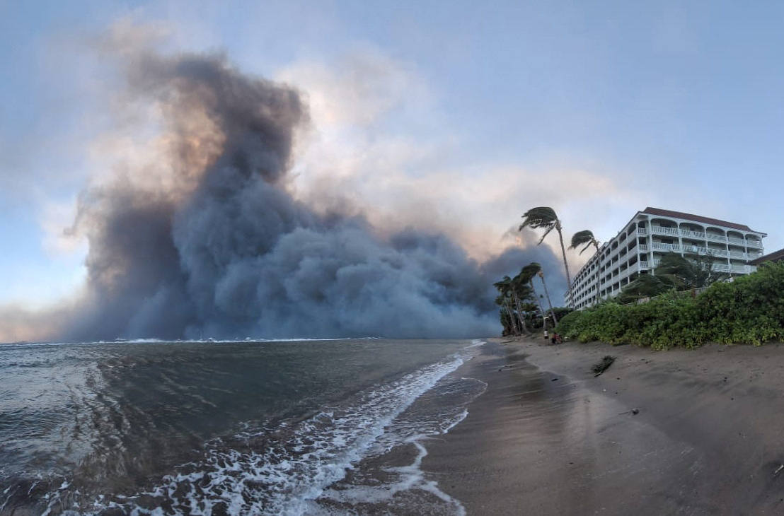 Los incendios arrasan Hawái