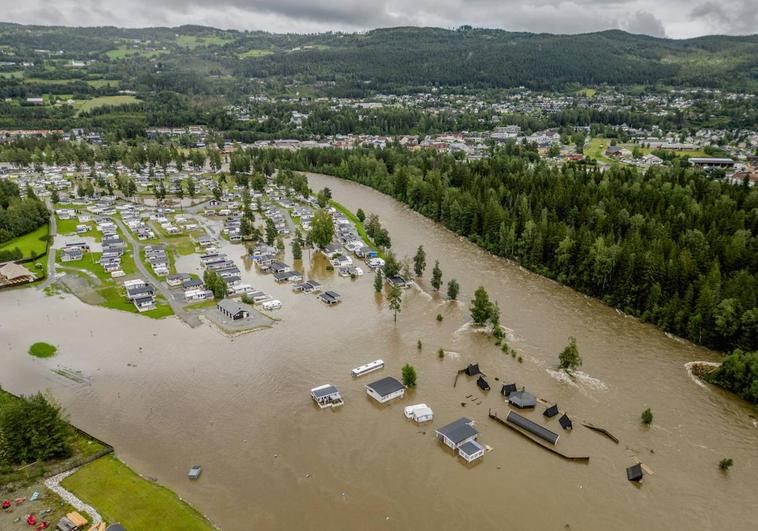 Noruega, en alerta roja entre inundaciones históricas
