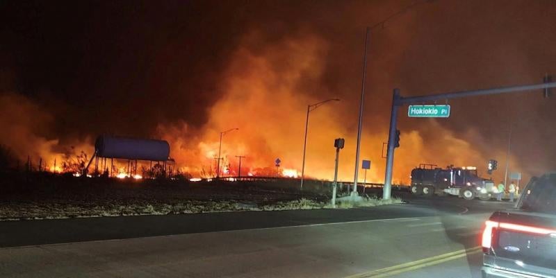 Así ha quedado la isla hawaiana de Maui tras los devastadores incendios