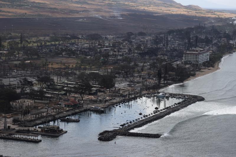 Así ha quedado la isla hawaiana de Maui tras los devastadores incendios