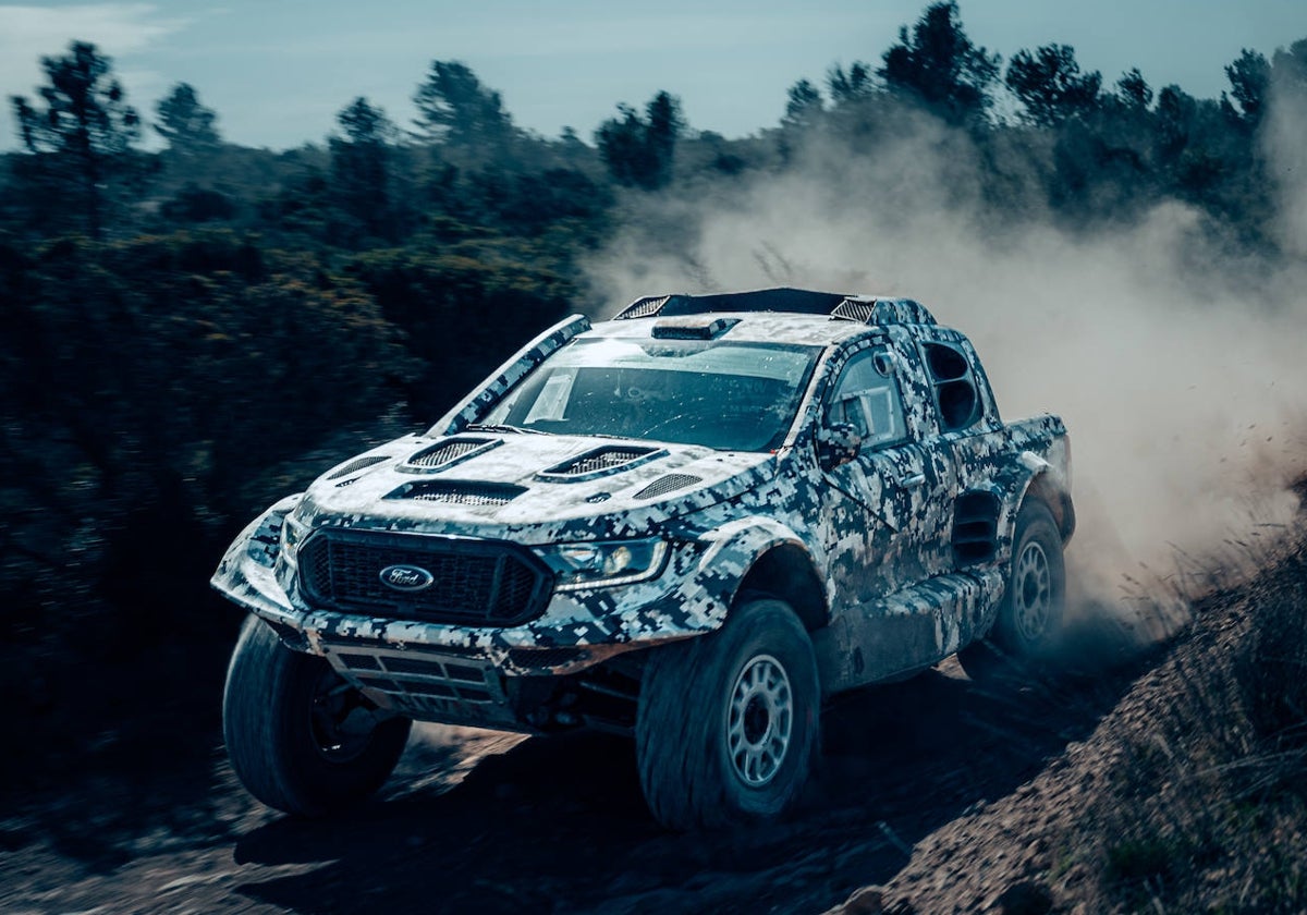 Ford Performance se prepara para competir en el Rally Dakar con el brutal Ranger Raptor T1+