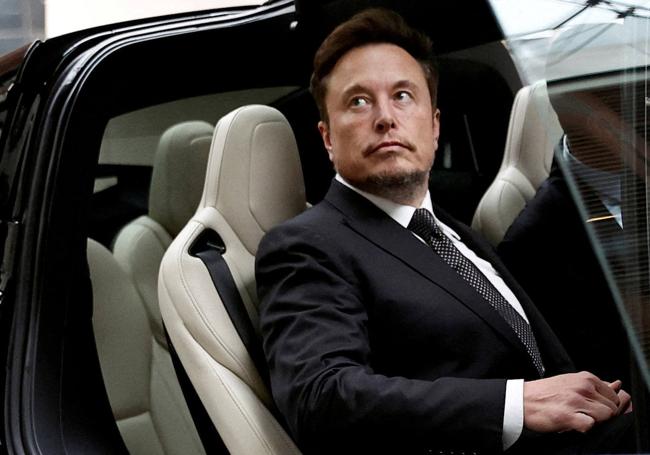 Elon Musk, durante un viaje de negocios en Pekín a finales de mayo.