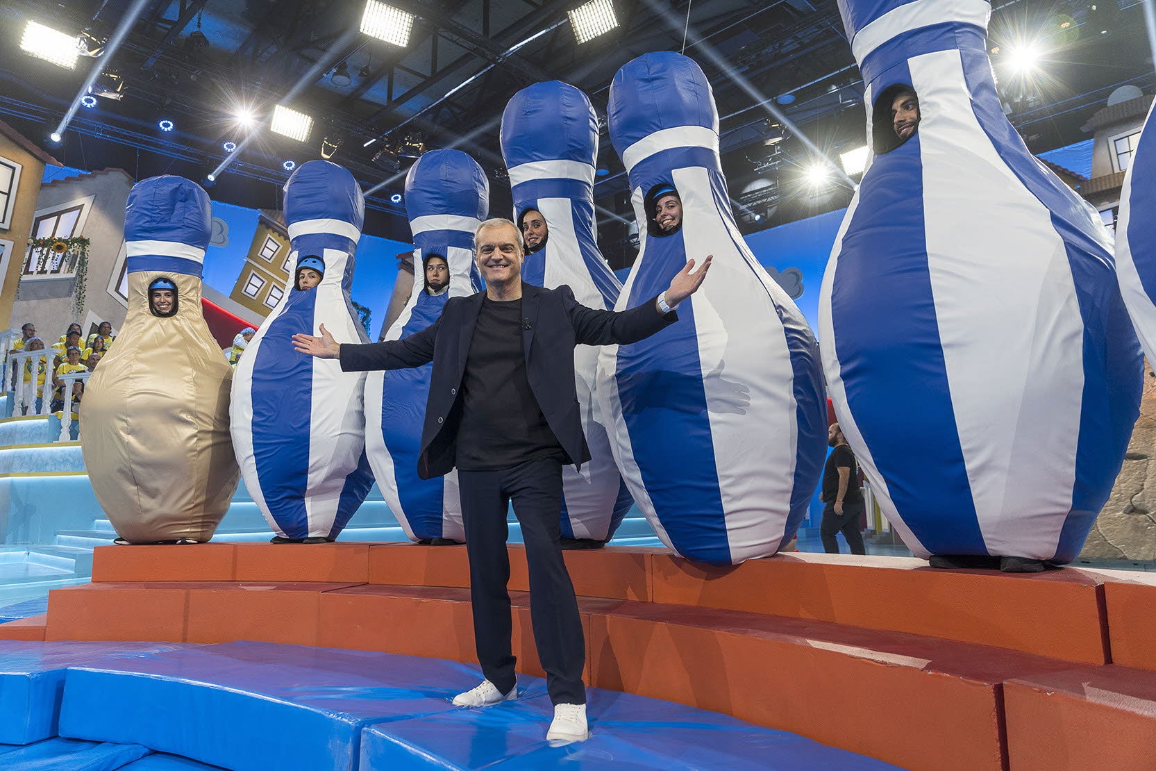 Ramón García, en el plató de ´El Grand Prix del Verano´