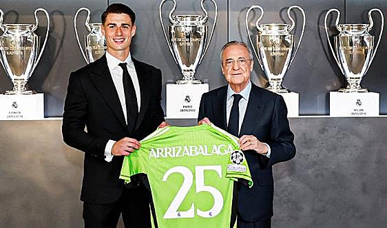 Kepa: «Ojalá pueda quedarme más de un año»