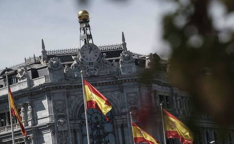 Fachada del Banco de España.