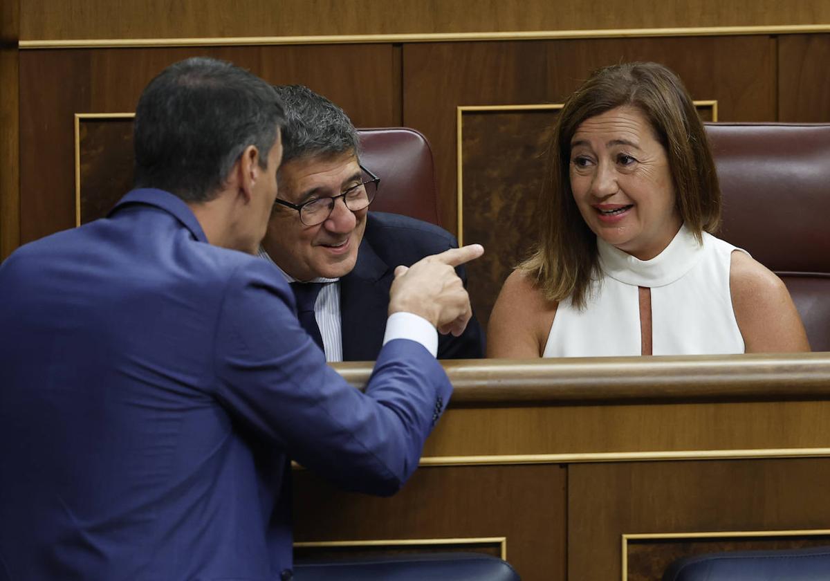 Francina Armengol, hoy en el Congreso