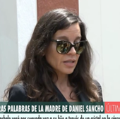 Silvia Bronchalo, madre de Daniel Sancho: «Nadie nos prepara para una noticia así»