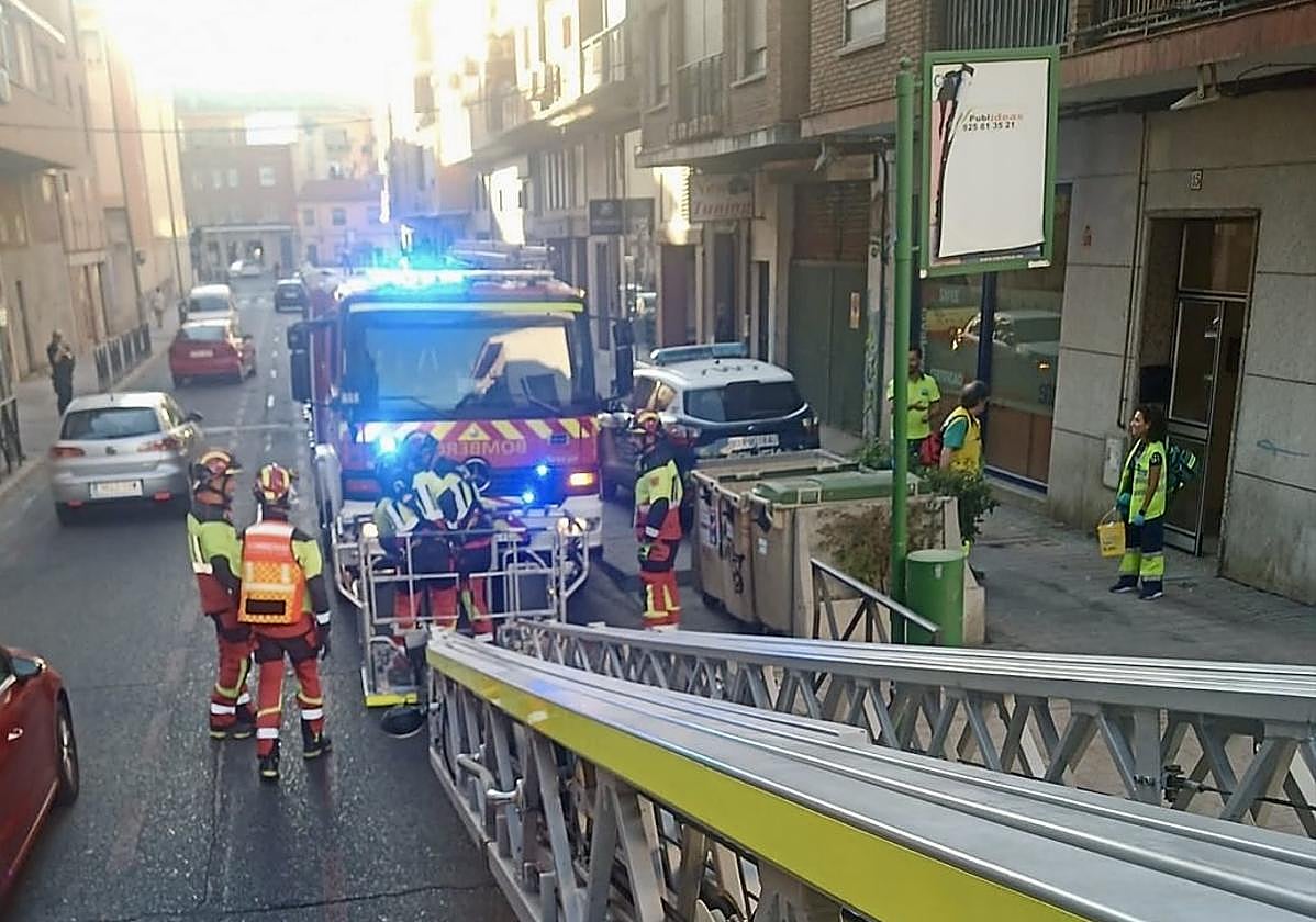 Una madre y su hijo mueren al incendiarse su piso en Toledo