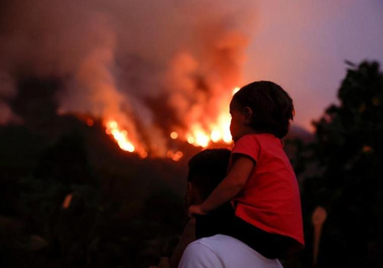 El incendio de Tenerife comienza a tener un comportamiento más normalizado