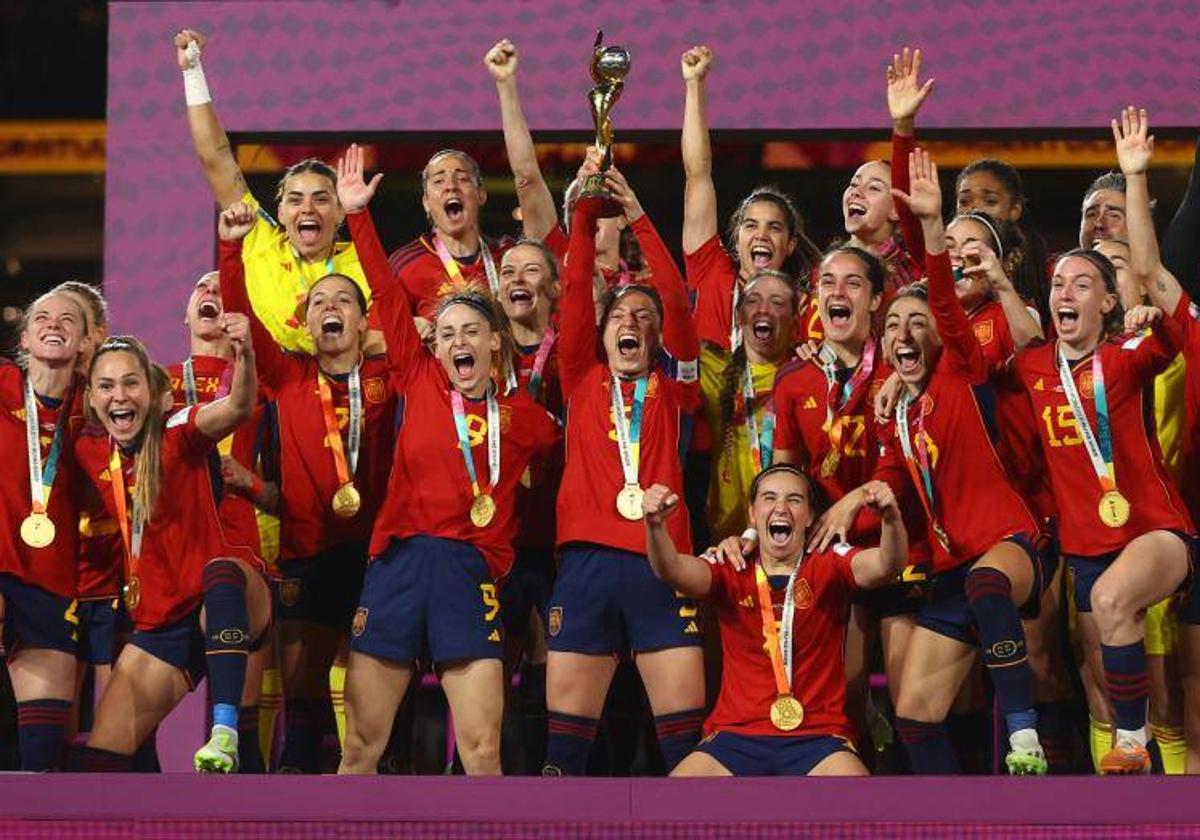 Las mejores imágenes de la conquista española del Mundial femenino