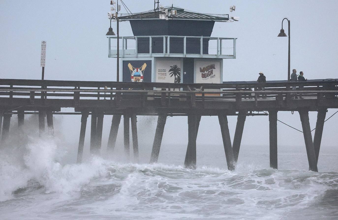 El devastador paso de la tormenta tropical Hilary por EE UU