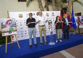 Imagen del sorteo de la Supercopa Endesa celebrado este martes.