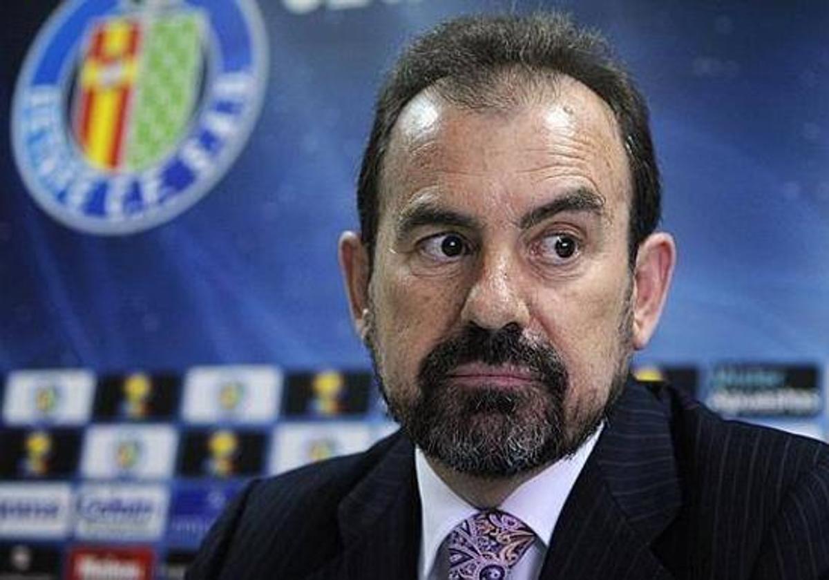 Ángel Torres, presidente del Getafe.